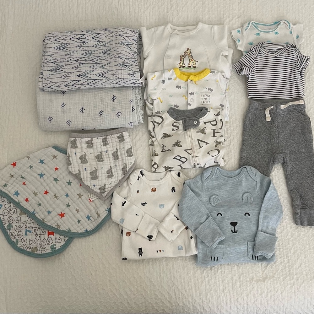 Newborn Boys Clothes Bundle